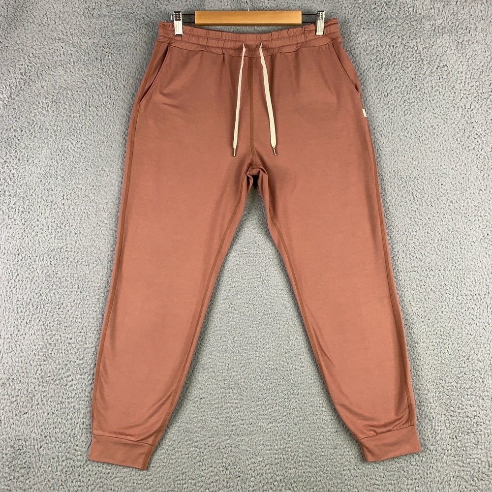 Vuori Performance Jogger Women's Medium M Terracotta Heather Stretch Athleisure - Picture 1 of 8